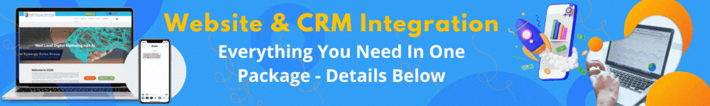 website and crm design and integrations